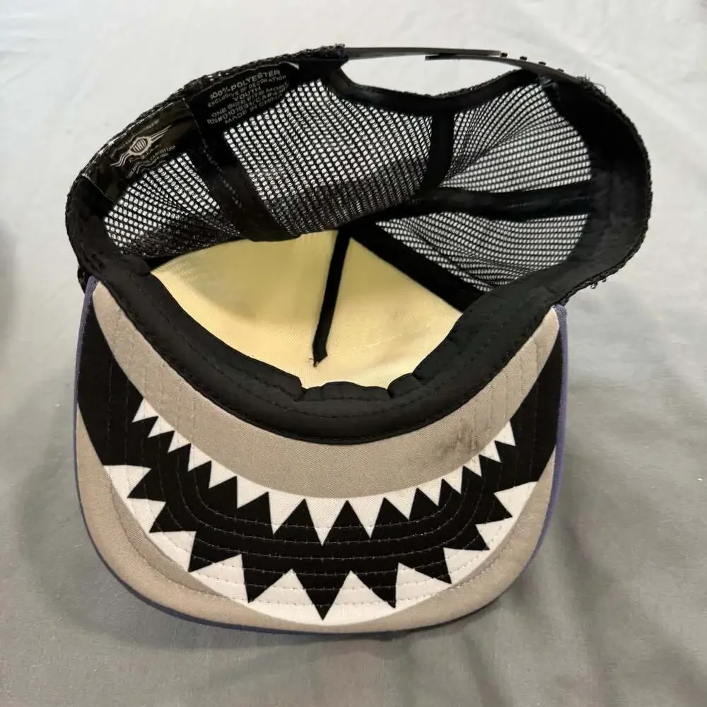 Mad Engine Youth Shark Eating Pizza Graphic Trucker Hat Cap